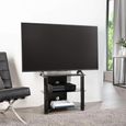 Essentials TV Stand - 80cm - Black - ESS800/3-BLK