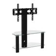Century TV Stand - Cantilever - 80cm - Black - ADCEC800BLK