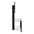 Century TV Stand - Cantilever - 80cm - Black - ADCEC800BLK