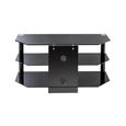 Essentials TV Stand - 120cm - Black - ESS1200-3-BLK