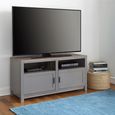 Carver TV Cabinet - Weathered Oak & Grey - 1753196COMUK