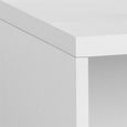 Owen Retro TV Stand - White - 1837015COMUK