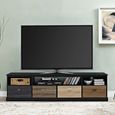 Mercer TV Console - Black - 1773196PCOMUK
