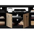 Mercer TV Console - Black - 1769196PCOMUK