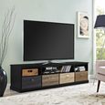 Mercer TV Console - Black - 1773196PCOMUK