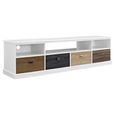 Mercer TV Console - White - 1773096PCOMUK
