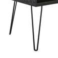 Novogratz Athena TV Stand - Black Marble Effect - 1748899COMNUK