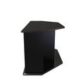 Knightsbridge Corner TV Unit - 115cm - Black Gloss