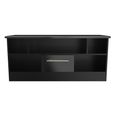 Knightsbridge TV Unit - 110cm - Black Gloss
