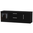 Knightsbridge TV Unit - 145cm - Black Gloss