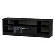 Knightsbridge TV Unit - 145cm Wide - Black Gloss