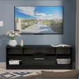 Knightsbridge TV Unit - 145cm Wide - Black Gloss