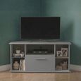 Knightsbridge TV Unit - 115cm - Corner - Grey