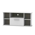 Knightsbridge TV Unit - 115cm - Corner - Grey