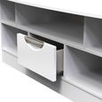 Camden TV Unit - 110cm - White Gloss