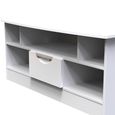 Camden TV Unit - 110cm - White Gloss