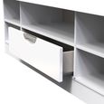 Camden TV Unit - 145cm - Wide - White Gloss