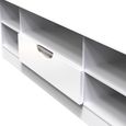 Camden TV Unit - 145cm - Wide - White Gloss