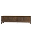 Cortez TV Unit - 4 Door - 210cm - Large - Brown - Mango Wood