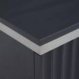 Genoa TV Unit - Storage - Fluted - Grey