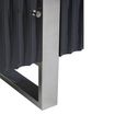 Genoa TV Unit - Storage - Fluted - Grey