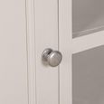 Chateau Standard TV Unit - 2 Door - Grey Painted - Pine