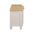 Chateau TV Unit - 2 Door - Large - Grey Painted - Pine
