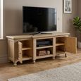 Chateau TV Unit - 2 Door - Large - Natural - Rustic Pine