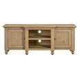 Chateau TV Unit - 2 Door - Large - Natural - Rustic Pine