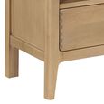 Cotswold Oak TV Unit - 2 Drawer - Natural