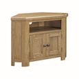 Dorchester Corner TV Unit - 2 Door - Rustic Oak