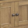 Dorchester Corner TV Unit - 2 Door - Rustic Oak