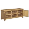 Dorchester TV Unit - 2 Door - Large - Rustic Oak