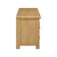 Dorchester TV Unit - 2 Door - Large - Rustic Oak