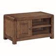 Oakridge TV Unit - 1 Door - Compact - Dark Oak