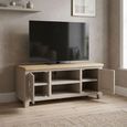 Windermere Painted TV Unit - 2 Door - Oyster Grey