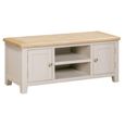 Windermere Painted TV Unit - 2 Door - Oyster Grey