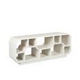 Brix Morgan TV Unit - 130cm - Small - Off White - Mango Wood