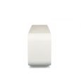 Brix Morgan TV Unit - 130cm - Small - Off White - Mango Wood