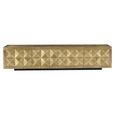 Collada TV Cabinet - 4 Door - 220cm - Large - Brushed Gold