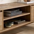 Sorrento TV Unit - 2 Door - 149cm - Medium - Chevron - Elm Wood