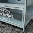Industrial TV Cabinet - 1 Door - 106cm - Compact - Wood and Metal