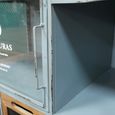 Industrial TV Cabinet - 1 Door - 106cm - Compact - Wood and Metal