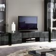 Montecarlo TV Unit - 2 Door - 1 Drawer - Large - Grey Koto High Gloss