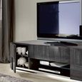 Montecarlo TV Unit - 2 Door - 1 Drawer - Large - Grey Koto High Gloss
