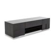 Montecarlo TV Unit - 2 Door - 1 Drawer - Large - Grey Koto High Gloss