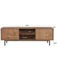 Ravenstein TV Unit - 2 Door - 150cm - Medium - Natural - Mango Wood