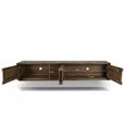 Cortez Floating TV Unit - 4 Door - 180cm - Medium - Wall Mounted - Malta - Mango Wood