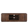 Jaxx TV Unit - 2 Door - 150cm - Medium - Chestnut - Mango Wood