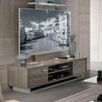 Volare Italian TV Unit - 2 Door - Venetian Grey